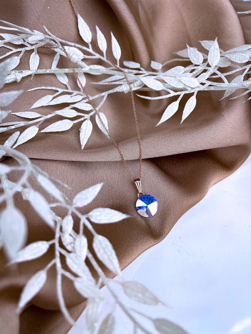 Necklace "Shining circle"